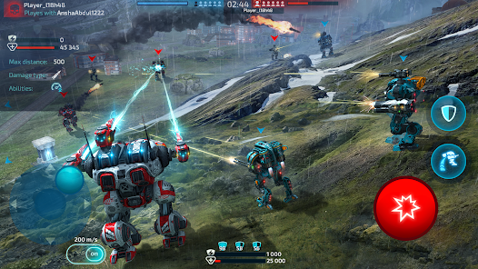 Robot Warfare: PvP Mech Battle screenshot 11