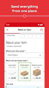 Royal Mail screenshot 3