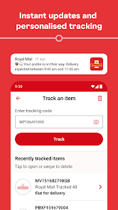 Royal Mail screenshot 2