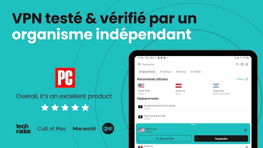 Surfshark VPN - Sûr et rapide screenshot 12