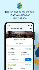 Busbud: Bus & Train Tickets screenshot 2