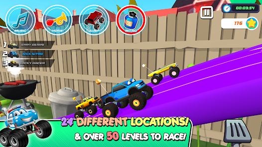 Monster Trucks Game for Kids 3 screenshot 3