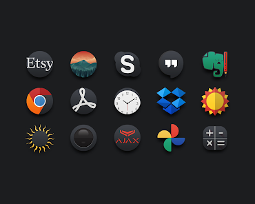 Darko - Icon Pack screenshot 11