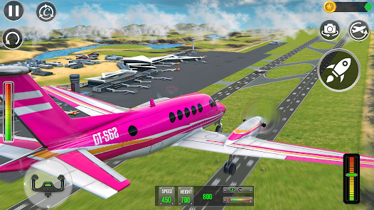 Airplane Simulator Flight Game screenshot 1