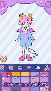 BatDoll monster boy maker game screenshot 8