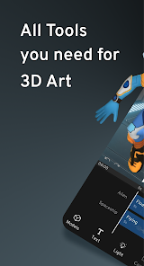 Prisma3D - Animation, Modeling screenshot 1