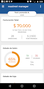 maxirest manager screenshot 2