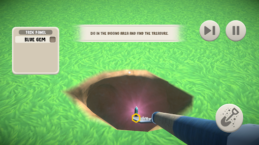 挖洞模擬器 - 尋寶遊戲 screenshot 4