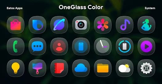 OneGlass 8 (Color) - Icon Pack screenshot 7