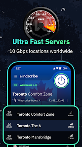 VPN Windscribe: Fast & Secure screenshot 6
