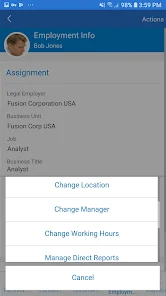 Oracle Fusion Applications screenshot 5