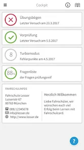 Fahrschulcard screenshot 1