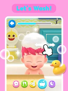 贝贝彬照顾小宝宝：好习惯培养角色扮演游戏 screenshot 12