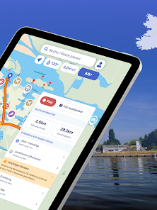 Waterkaarten: Boot Navigation screenshot 10