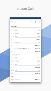 CalcList - Calculate Your List screenshot 3