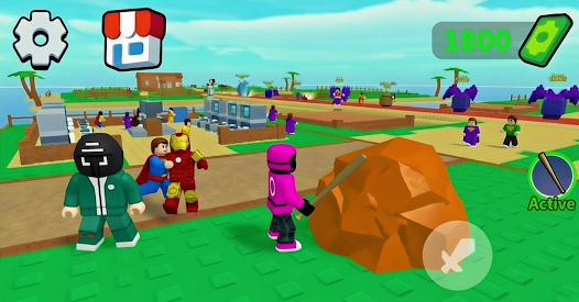 Obby Parkour:Build A Zoo screenshot 3