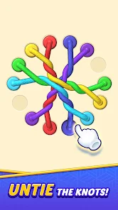Tangled Rope: Twisted Puzzle screenshot 1