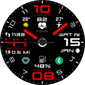 NTV146 - Contrast watch face screenshot 22