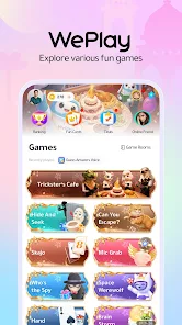 WePlay(ويبلاي) - Game & Chat screenshot 1