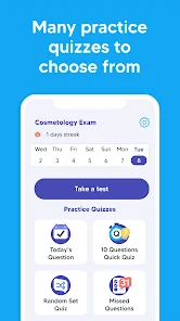 Cosmetology Exam Prep Test App screenshot 5