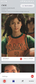 CWM Camera watermark frame screenshot 2