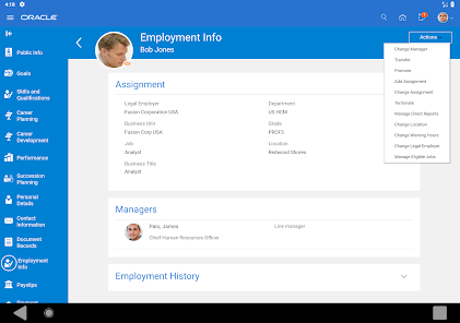 Oracle Fusion Applications screenshot 15