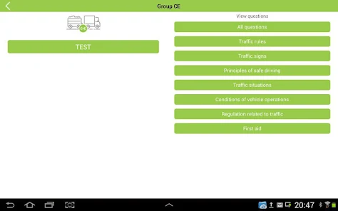 Driving school tests (CZ) screenshot 9