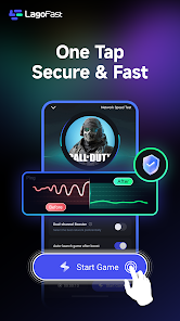 LagoFast Game Booster: Low Lag screenshot 2