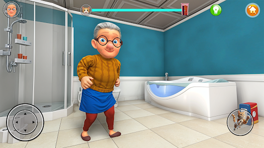 Kitty vs Granny - Cat Sim 3D screenshot 16