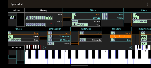 FM Synthesizer [SynprezFM II] screenshot 3