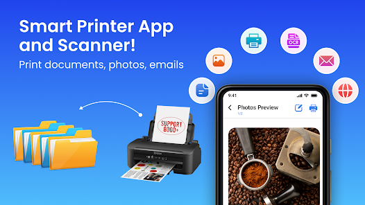Smart Printer app and Scanner screenshot 1