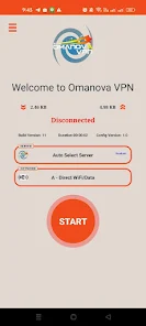 Omanova VPN screenshot 1