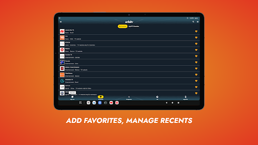 Orbitv Live TV & IPTV Player screenshot 30