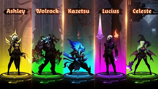 Shadow War: 放置型 RPG サバイバル screenshot 12