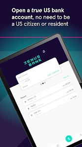 Zenus Bank: U.S. bank accounts screenshot 11