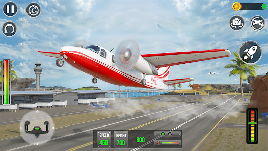 Airplane Simulator Flight Game screenshot 2