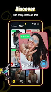 Pickpeach - talk to strangers screenshot 2