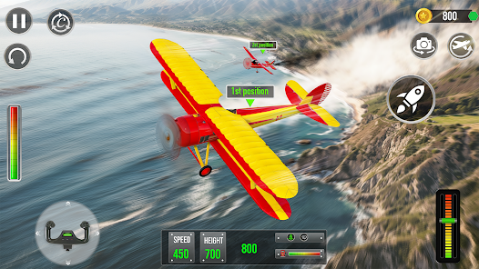 Airplane Simulator Flight Game screenshot 12