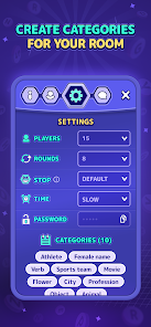 StopotS - The Categories Game screenshot 2