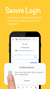 Banana Browser: No Ads, Secure screenshot 3