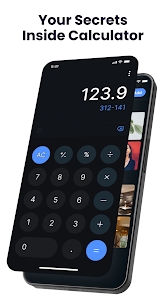 Calculator - Hide apps, Photo screenshot 1